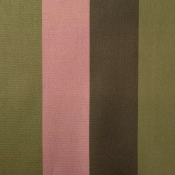 Baumwollstoff Dekostoff Halbpanama Digitaldruck Streifen rosa, braun, grün 1,40m Breite