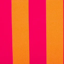 Baumwollstoff Dekostoff Halbpanama Digitaldruck Joyful Basic Stripe pink orange 1,40m Breite
