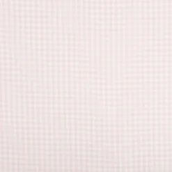 Baumwollstoff gebürstet Karos garngefärbt rosa 1,45m Breite