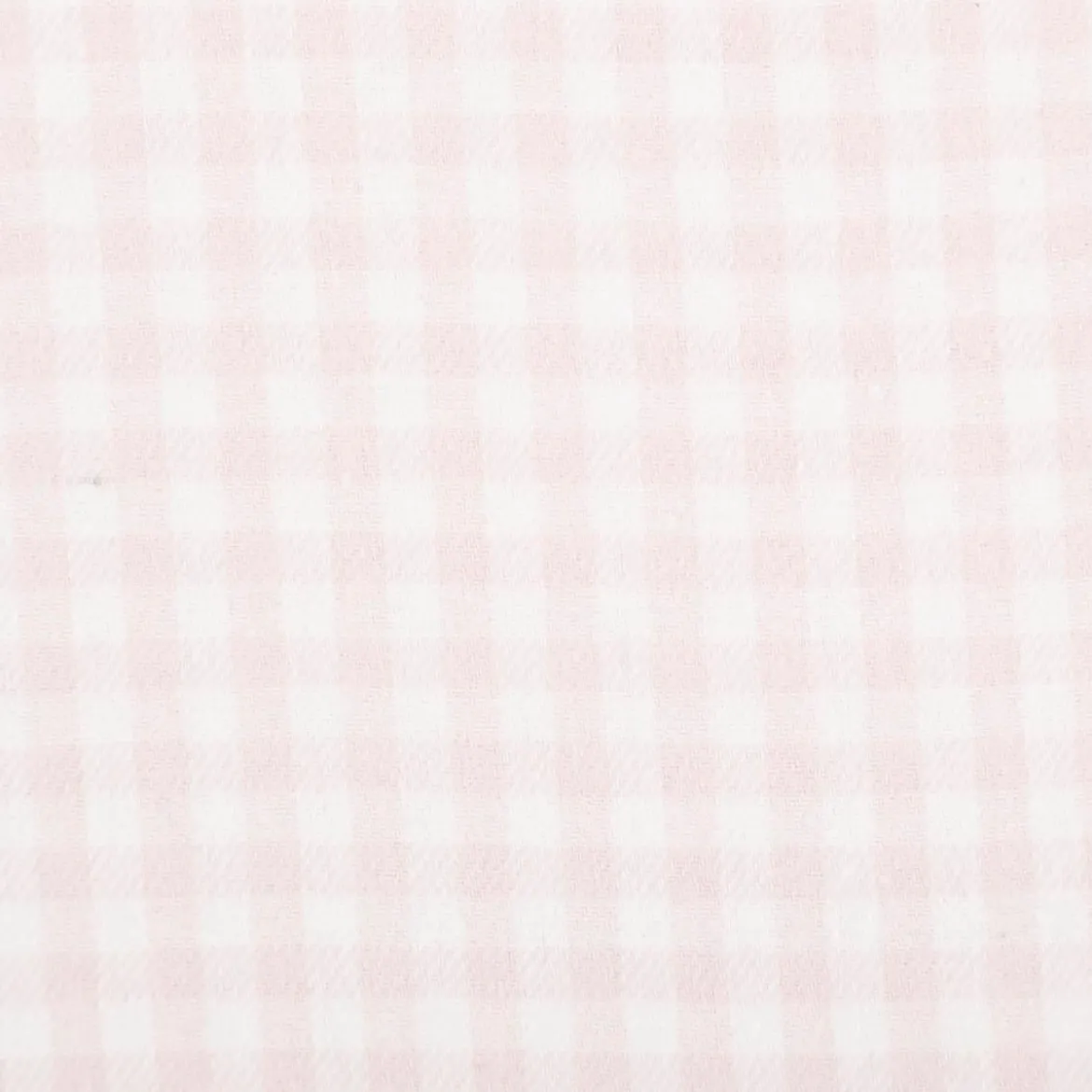 Baumwollstoff gebürstet Karos garngefärbt rosa 1,45m Breite