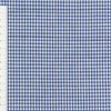 Baumwollstoff kariert weiß royalblau 2mm