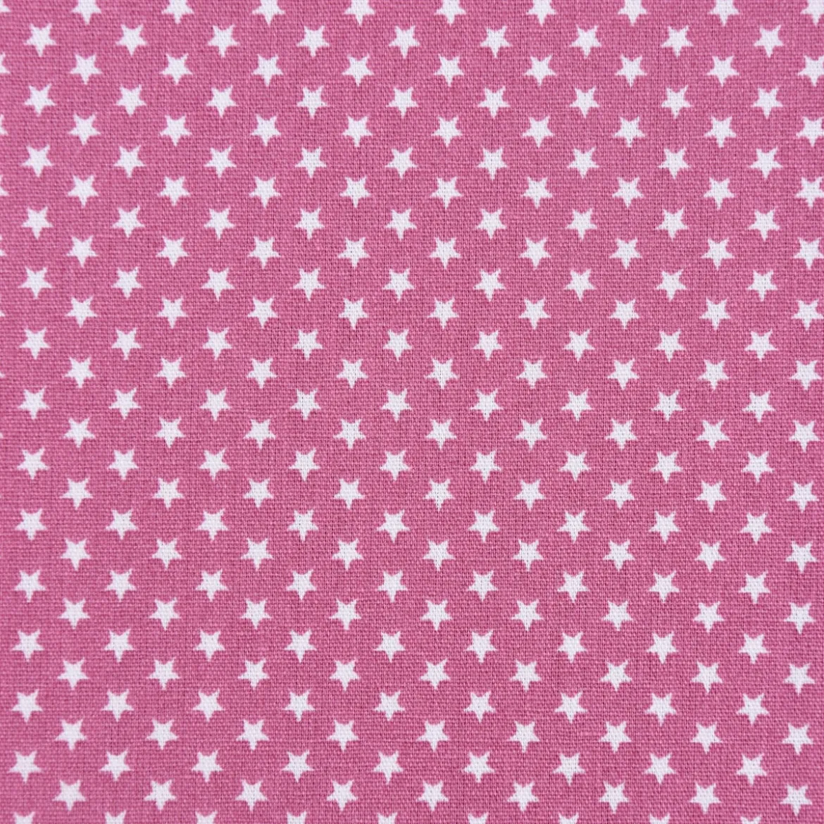 Baumwollstoff Mini Sterne beere mauve weiß 1,40m Breite