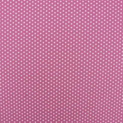 Baumwollstoff Mini Sterne beere mauve weiß 1,40m Breite
