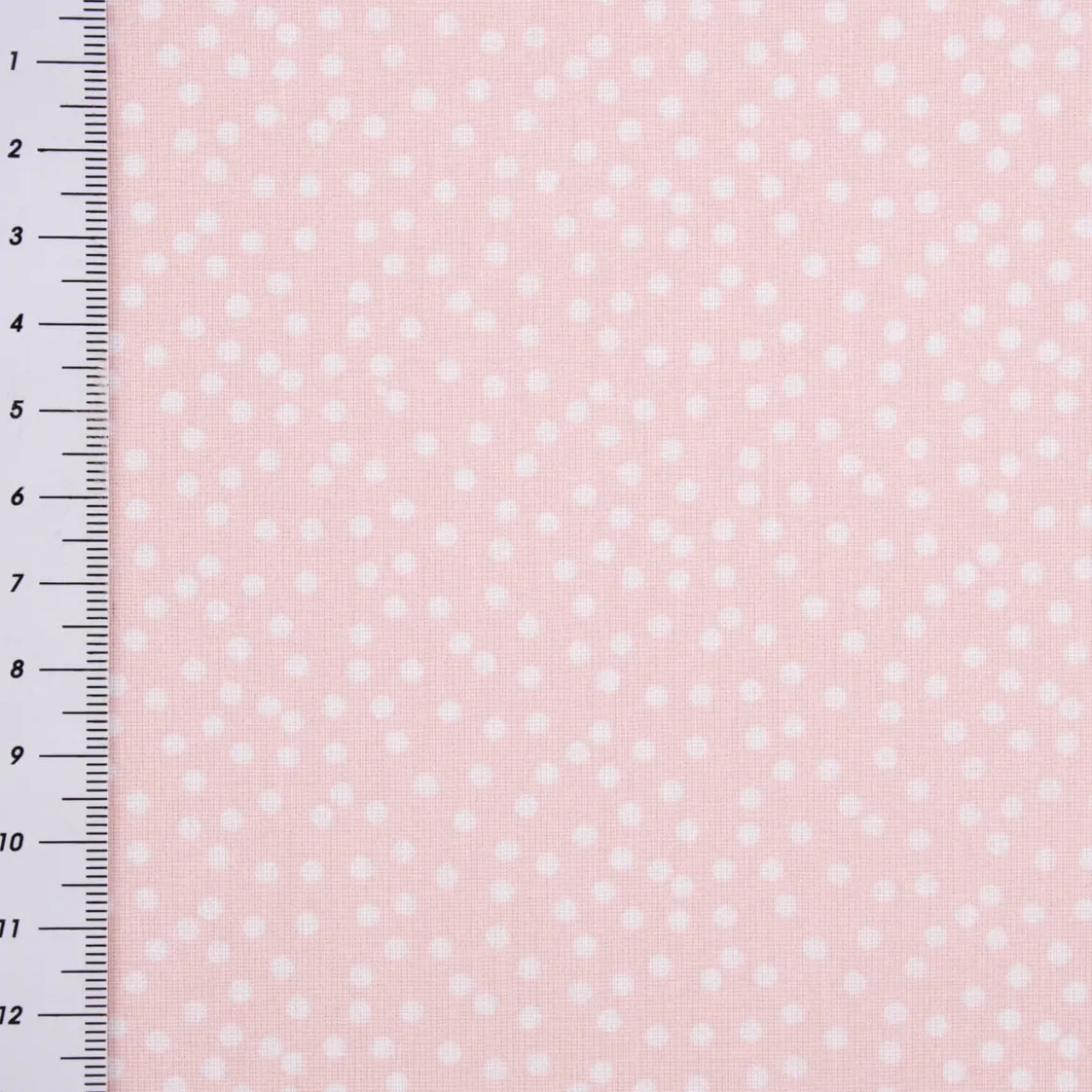 Baumwollstoff Pallino Punkte Tüpfelchen Flocken rosa weiß 1,40m Breite