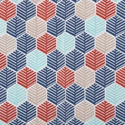 Baumwollstoff Patchwork Set Fiesta mit 5 Stoffabschnitten 44x55cm