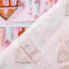 Baumwollstoff Popeline Digitaldruck Weihnachtsstoff Gretel Lebkuchenhaus rosa 1,47m Breite
