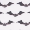 Baumwollstoff Popeline Digitaldruck The Batman™© Dark Hero Fledermäuse weiß schwarz dunkelgrau 1,5m Breite