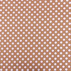 Baumwollstoff Popeline Fine Poplin GEOMETRIC Retro Trellis ecru grün 1,45m Breite