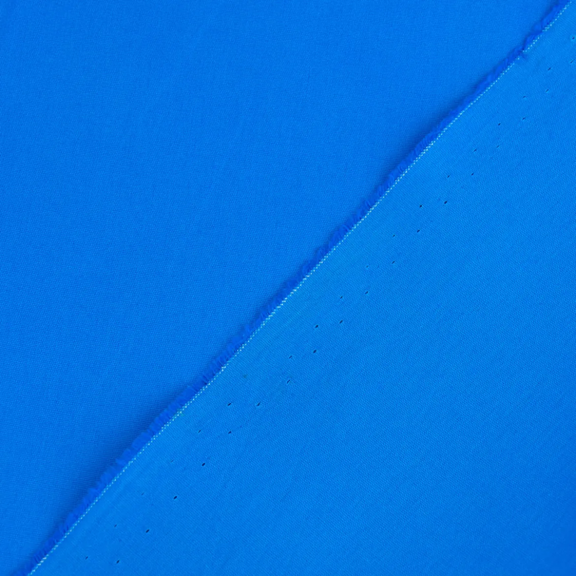 Baumwollstoff Popeline Meterware uni aqua blau – 1,50 m breit, weich & blickdicht, 125g/m²