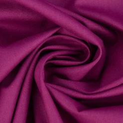Baumwollstoff Popeline Meterware uni violett – 1,50 m breit, weich & blickdicht, 125g/m²