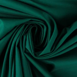 Baumwollstoff Popeline Meterware dark emerald smaragdgrün – 1,50 m breit, weich & blickdicht, 125g/m²
