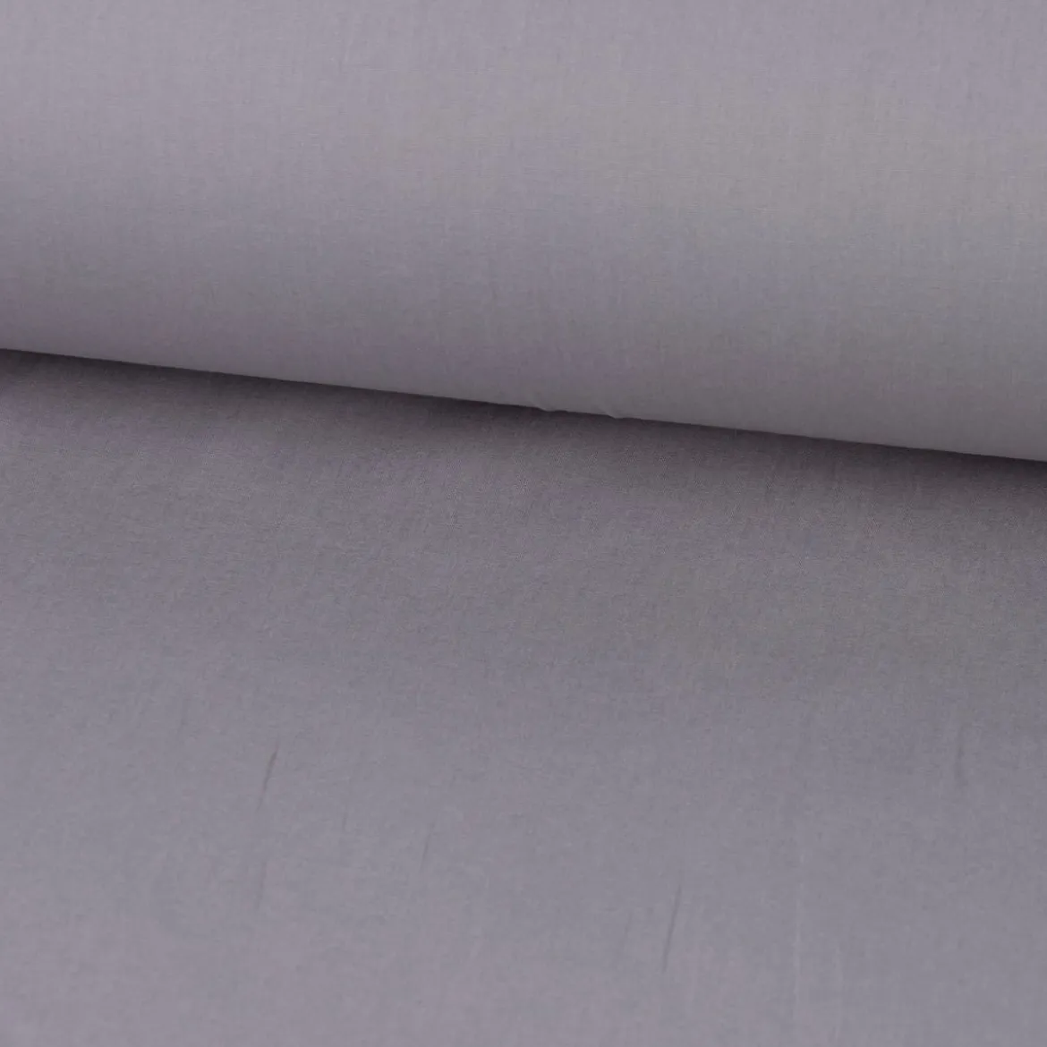 Baumwollstoff Popeline Meterware uni steingrau rock grau – 1,50 m breit, weich & blickdicht, 125g/m²