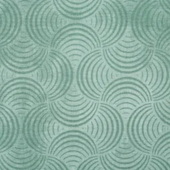 Baumwollstoff Popeline Stoff Bogen Serie Vintage Washed Mintgrün 1,40m Breite
