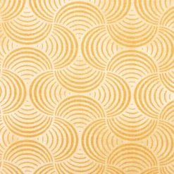Baumwollstoff Popeline Stoff Bogen Serie Vintage Washed Beige 1,40m Breite