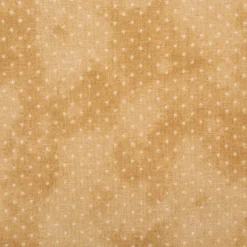 Baumwollstoff Popeline Stoff Pünktchen Serie Vintage Washed Beige 1,40m Breite