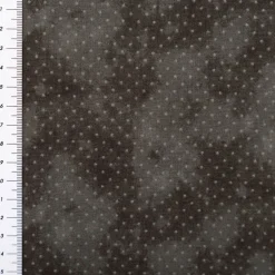 Baumwollstoff Popeline Stoff Pünktchen Serie Vintage Washed Schwarz 1,40m Breite