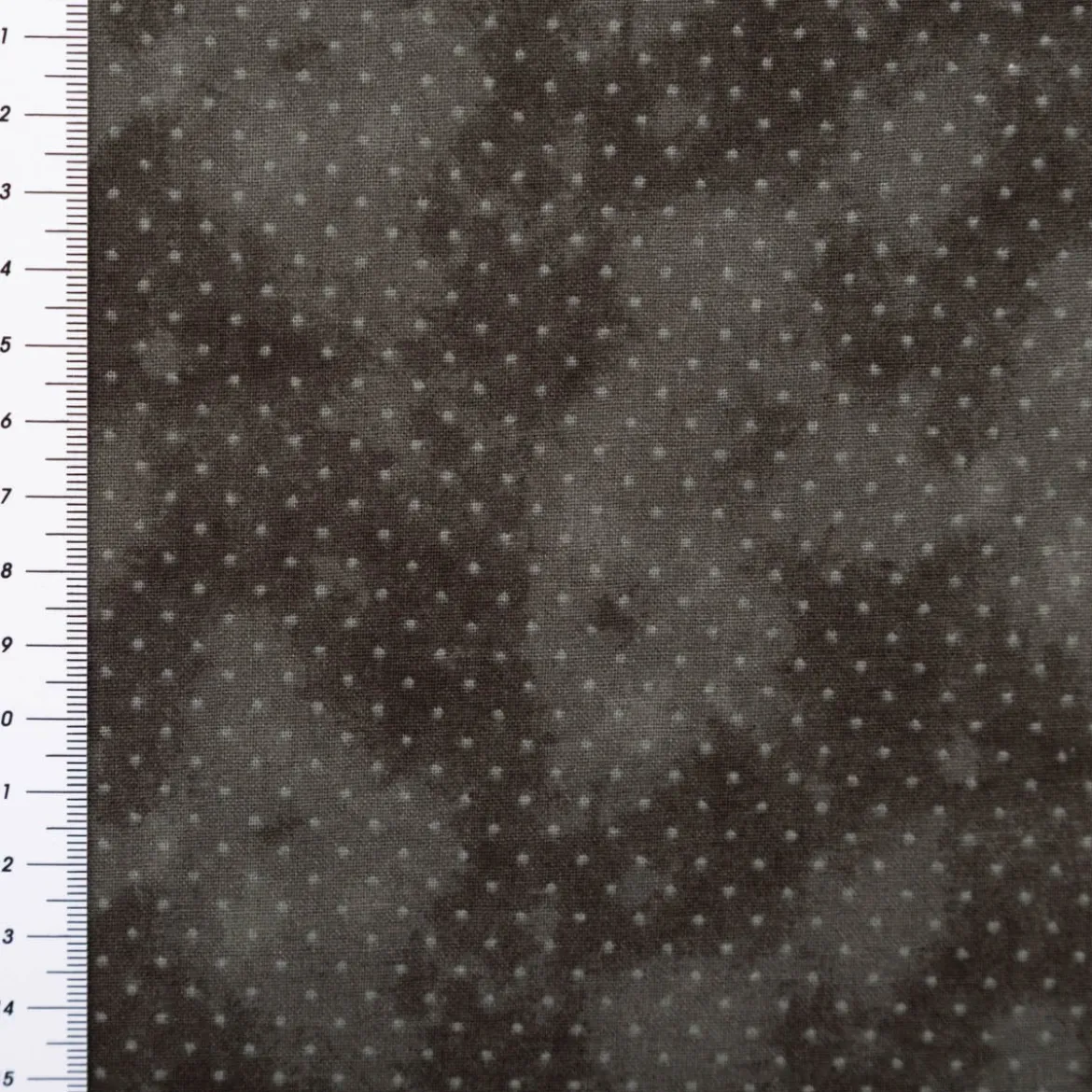 Baumwollstoff Popeline Stoff Pünktchen Serie Vintage Washed Schwarz 1,40m Breite