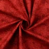 Baumwollstoff Popeline Stoff Kreise Serie Vintage Washed Rot 1,40m Breite
