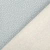 Baumwollstoff Popeline Stoff Pünktchen Serie Romantic Garden Babyblau 1,40m Breite
