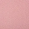 Baumwollstoff Popeline Stoff Pünktchen Serie Romantic Garden Altrosa 1,40m Breite