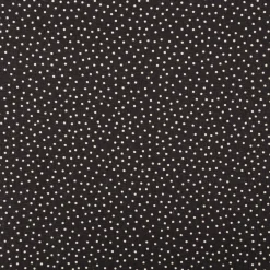 Baumwollstoff Popeline Stoff Pünktchen Serie Romantic Garden Schwarz 1,40m Breite