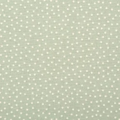 Baumwollstoff Popeline Stoff Pünktchen Serie Romantic Garden Mintgrün 1,40m Breite