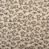 Baumwollstoff Popeline Stoff Allover Blümchen Serie Romantic Garden Schwarz 1,40m Breite
