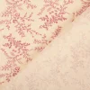 Baumwollstoff Popeline Stoff Blumen und Blätter Serie Romantic Garden Altrosa 1,40m Breite