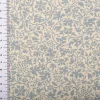Baumwollstoff Popeline Stoff Allover Blätterranken Serie Romantic Garden Babyblau 1,40m Breite