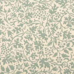 Baumwollstoff Popeline Stoff Allover Blätterranken Serie Romantic Garden Mintgrün 1,40m Breite
