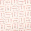 Baumwollstoff Popeline Stoff Fische wollweiß rosa 1,45m Breite