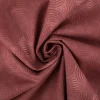 Baumwollstoff Popeline Stoff Bogen Serie Vintage Washed Weinrot 1,40m Breite