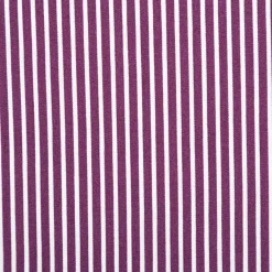 Baumwollstoff Popeline Streifen lila weiß 1,50m Breite