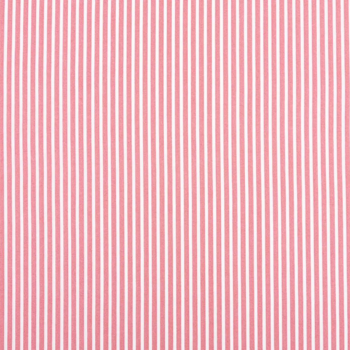 Baumwollstoff Popeline Streifen blush weiß 1,50m Breite