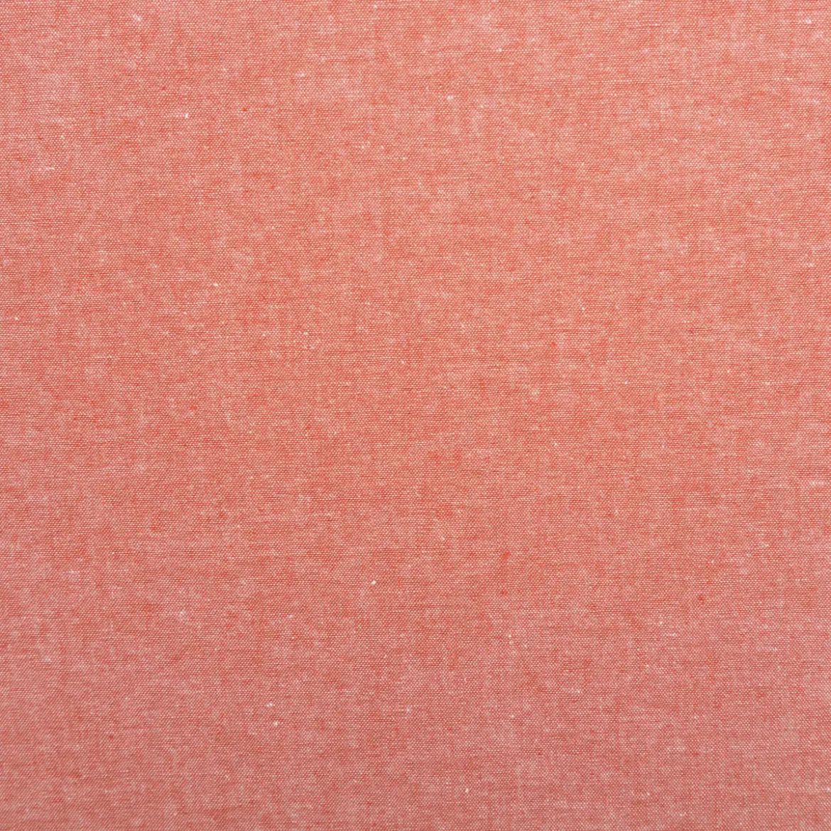 Baumwollstoff Popeline Yarn Dyed garngefärbt einfarbig terracotta meliert 1,44m Breite
