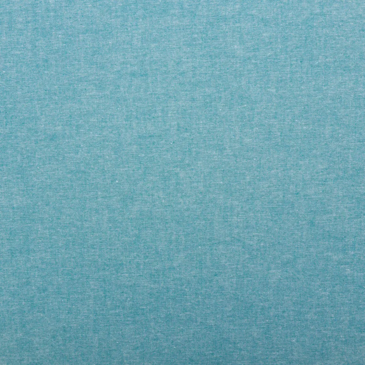 Baumwollstoff Popeline Yarn Dyed garngefärbt einfarbig petrol meliert 1,44m Breite