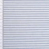 Baumwollstoff Popeline Yarn Dyed garngefärbt Streifen 3mm blau weiß 1,44m Breite