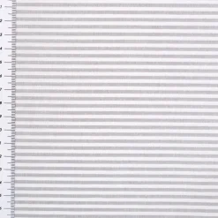 Baumwollstoff Popeline Yarn Dyed garngefärbt Streifen 3mm grau weiß 1,44m Breite
