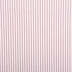 Baumwollstoff Popeline Yarn Dyed garngefärbt Streifen 3mm mauve weiß 1,44m Breite