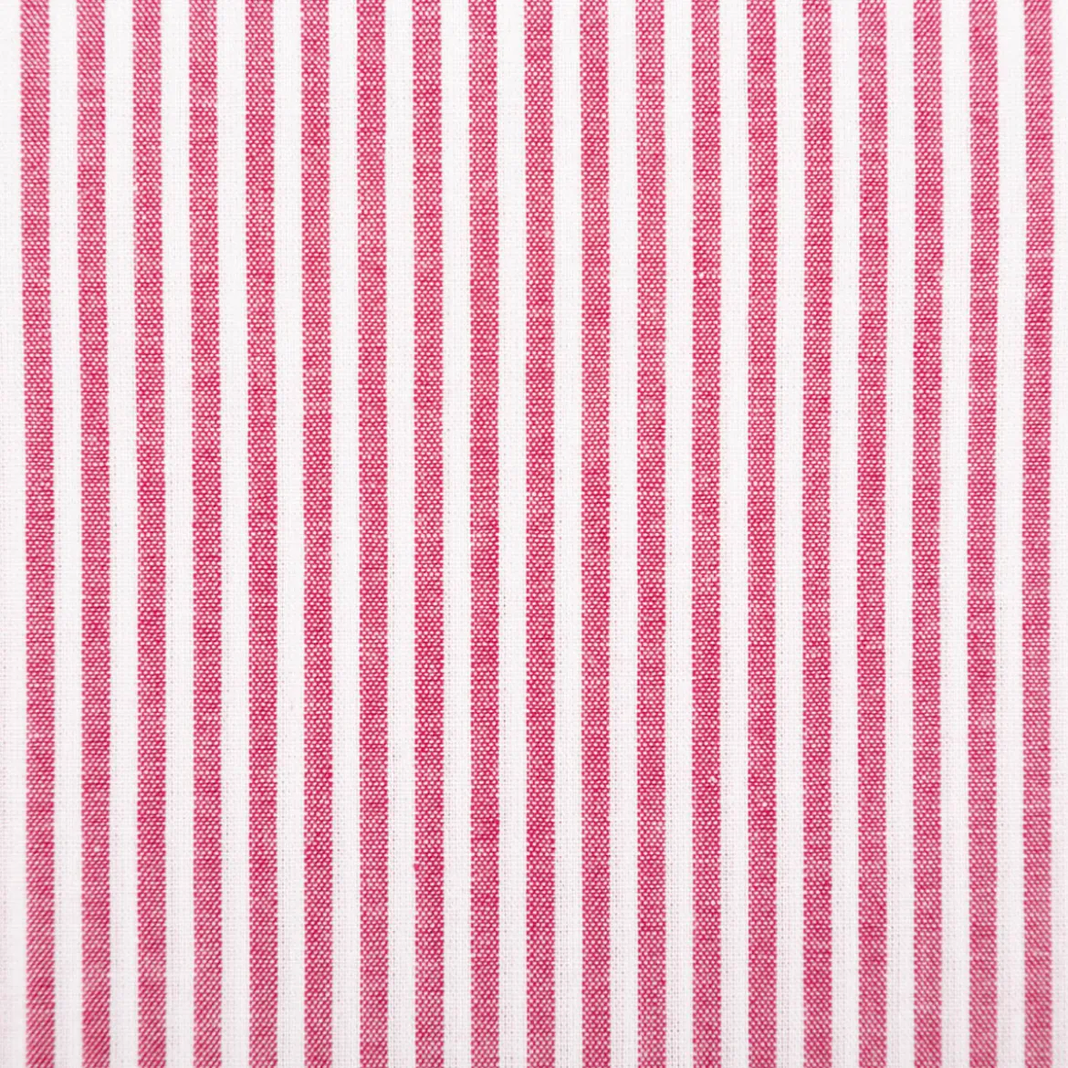 Baumwollstoff Popeline Yarn Dyed garngefärbt Streifen 3mm beere weiß 1,44m Breite