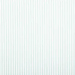 Baumwollstoff Popeline Yarn Dyed garngefärbt Streifen 3mm mint weiß 1,44m Breite