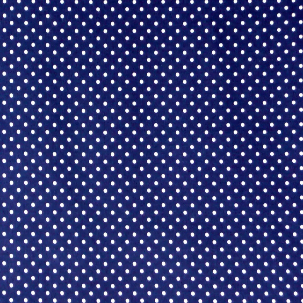 Baumwollstoff Punkte klein Ø 1mm dunkelblau weiß