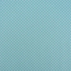 Baumwollstoff Punkte mini Ø 1mm dunkelmint weiß 1,40m Breite