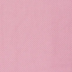 Baumwollstoff Punkte mini Ø 1mm babyrosa weiß