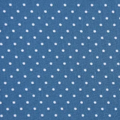 Baumwollstoff Punkte mini Ø 1mm jeansblau weiß 1,40m Breite