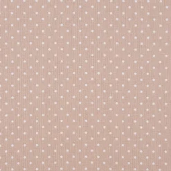 Baumwollstoff Punkte mini Ø 1mm beige weiß 1,40m Breite
