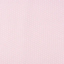 Baumwollstoff SAIJO Wellen Bögen grafisch weiß rosa 1,5m Breite