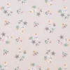 Baumwollstoff SINS Mond Sterne Blümchen beige grau mint rosa ocker 1,50m Breite