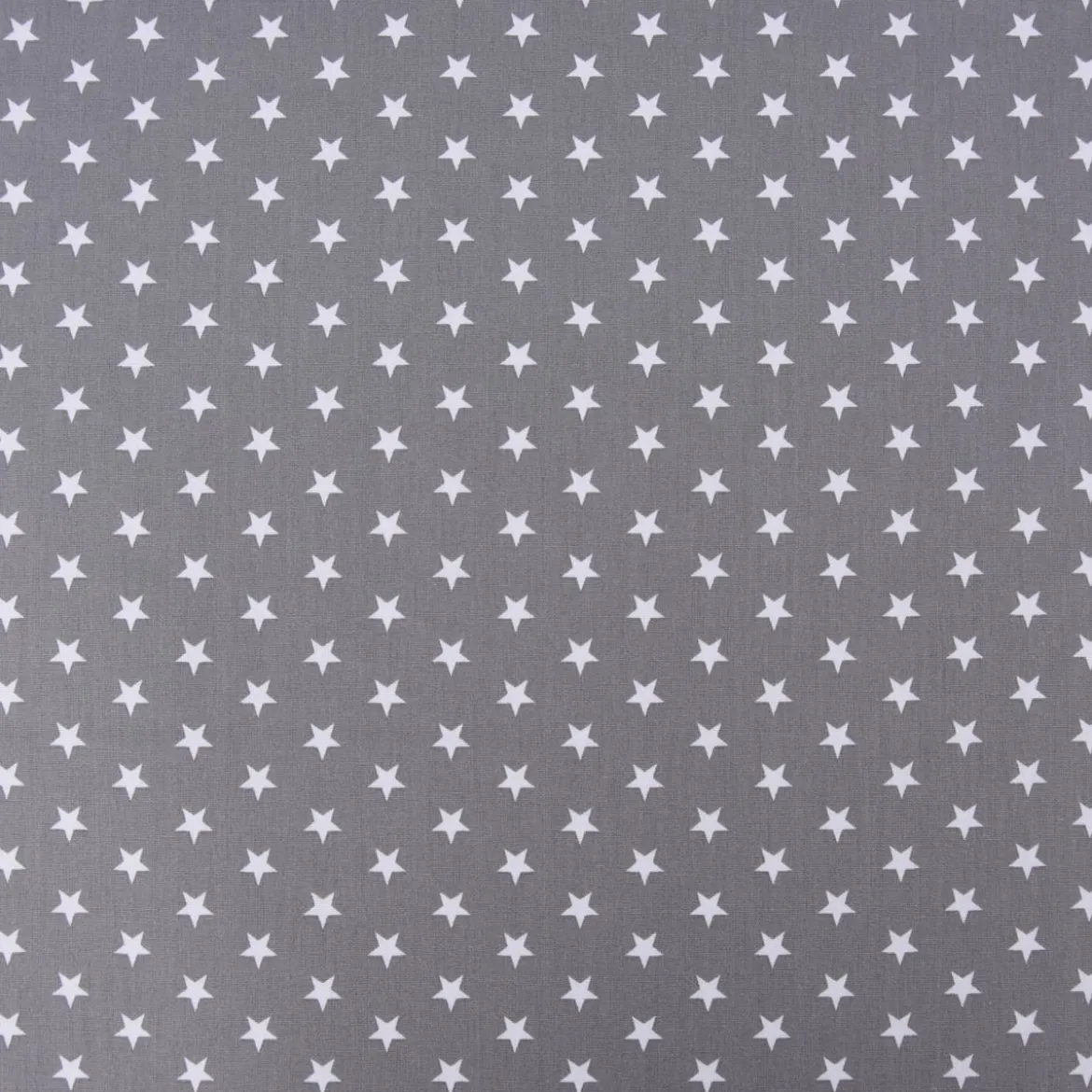 Baumwollstoff Sterne ca. 1x1cm grau weiß 1,40m Breite
