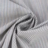 Baumwollstoff Streifen leichte Webware Tissee Country jeansblau ecru 1,45m breit